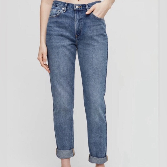 Wilfred Denim - Aritzia Wilfred Free High-waisted Relaxed Contemporary Jeans (4)